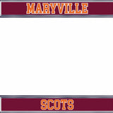 Mascot License Plate Frame