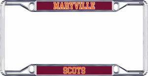Mascot License Plate Frame