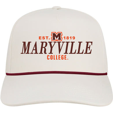 5-Panel Adjustable Hat | White