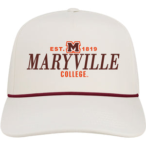 5-Panel Adjustable Hat | White