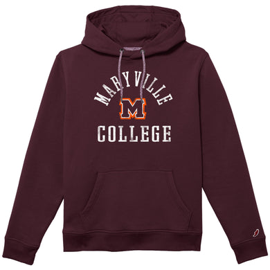 1991 Brushed 80/20 Fleece Hood | Maroon