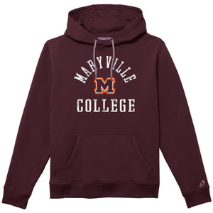 1991 Brushed 80/20 Fleece Hood | Maroon