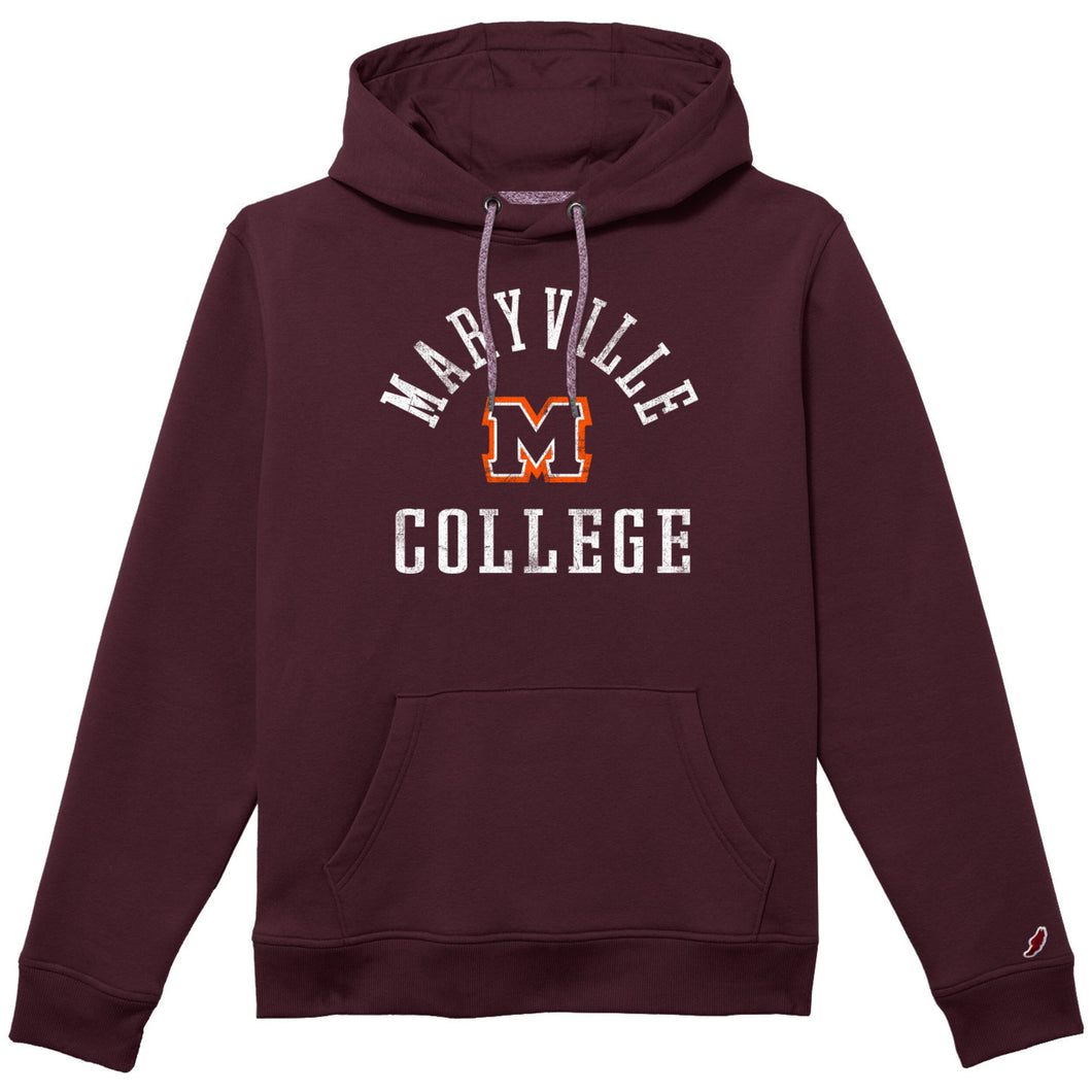 1991 Brushed 80/20 Fleece Hood | Maroon