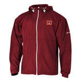 Prodigy Full Zip Windbreaker | Beet / White