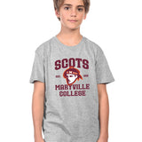 Youth Logoed Tee | Athletic Heather