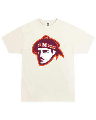 Mascot Head Tee | Vintage White