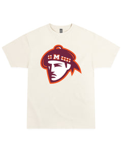 Mascot Head Tee | Vintage White