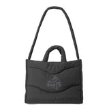 Wave Puff Tote | Black