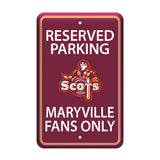 Plastic Parking Sign |