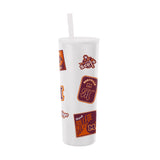 30 oz Straw Tumbler | White Dreamweave