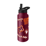 34 oz Quencher Bottle  | Maroon Dreamweave