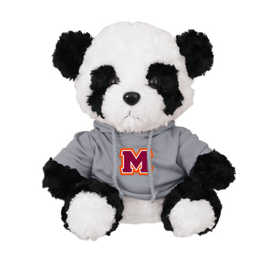 Panda Bear Plush | Athletic Grey Hood