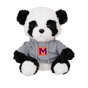 Panda Bear Plush | Athletic Grey Hood