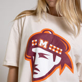 Mascot Head Tee | Vintage White