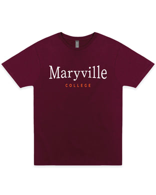 College Tee | Maroon