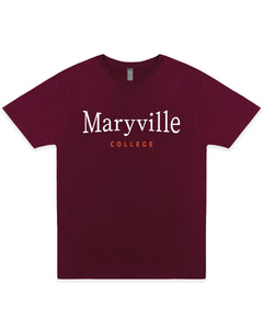 College Tee | Maroon