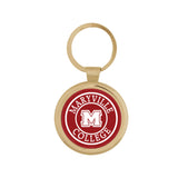 Gold Maverick Round Key Tag