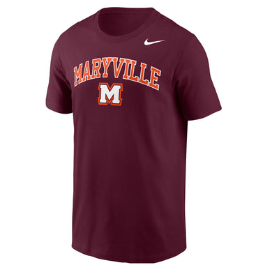 Core Cotton Short Sleeve Tee | Deep Maroon