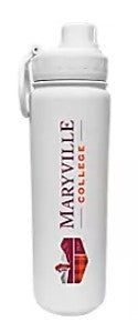 Metal Water Bottle | White