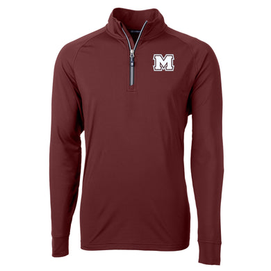 Men's Adapt 1/4 Zip | Maroon