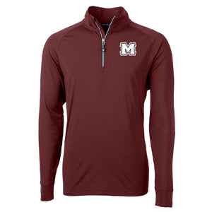 Men's Adapt 1/4 Zip | Maroon