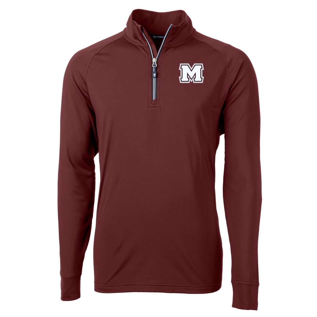 Men's Adapt 1/4 Zip | Maroon