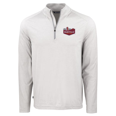 Men's Coastline 1/4 Zip | Light Grey