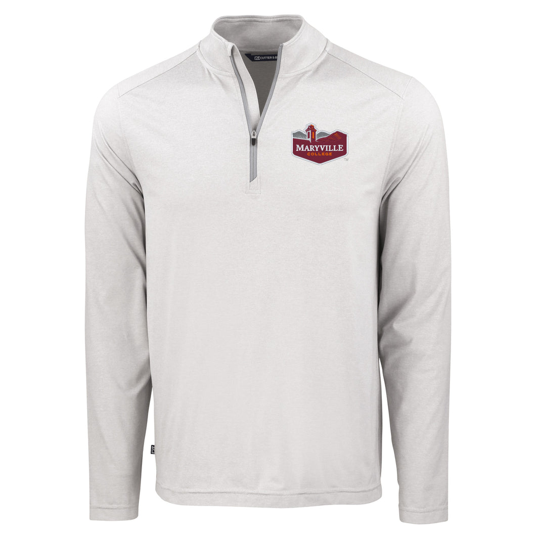 Men's Coastline 1/4 Zip | Light Grey