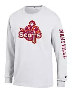 Long Sleeve Tee Scots | White