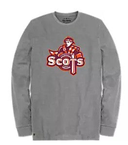 Fall Rush Scots Logo Tshirt | Gray