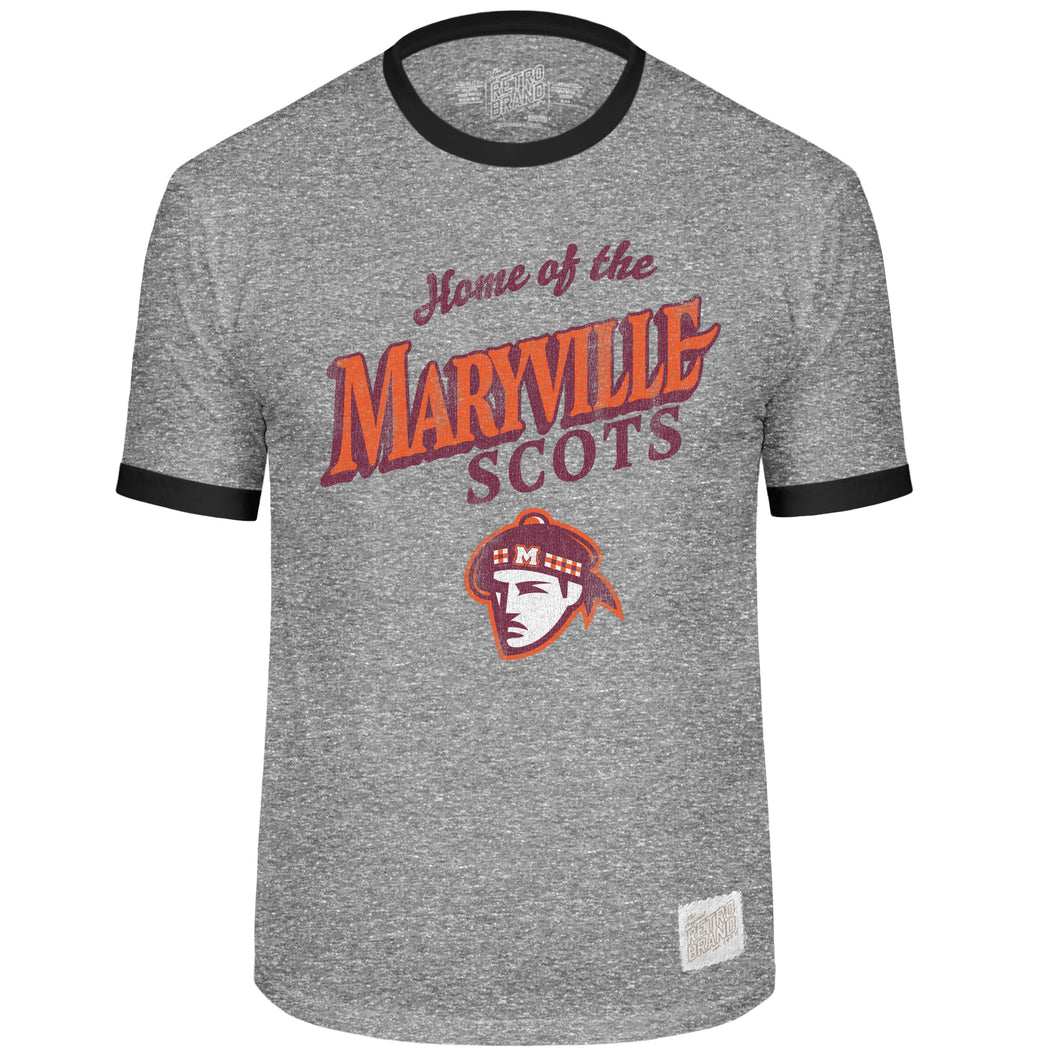 Classic Cotton Ringer Tee | Grey Heather