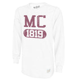 Long Sleeve Deconstructed Crew | Vintage White