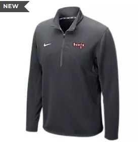 Scots Dri-Fit 1/4 Zip | Granite