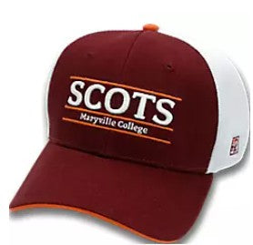 The Game Flex Scots Hat | Maroon/White
