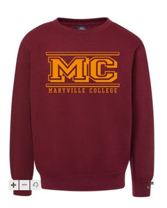 MC Crew Sweatshirt | Burgundy