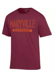 Grandparent Tshirt  | Maroon