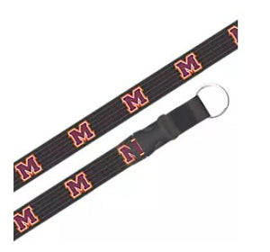 M Logo Lanyard | Black