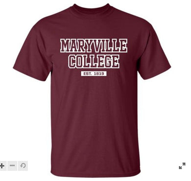 Maryville Est 1819 Tshirt  | Maroon
