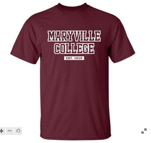 Maryville Est 1819 Tshirt  | Maroon
