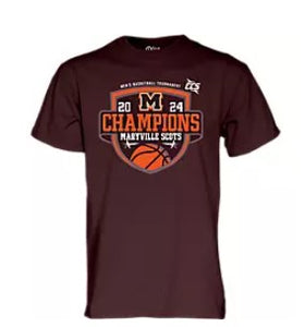 24 Basketball Champs Tee | Burgundy