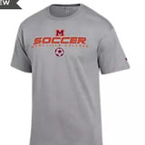 Soccer Logo Tee | Oxford Grey