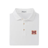 Solid Performance Jersey Polo | White