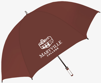 The Birdie Imprinted Golf Umbrella | Maroon