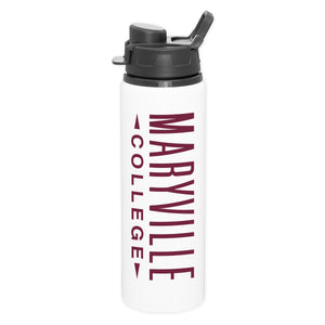 Savannah Aluminum Water Bottle | White