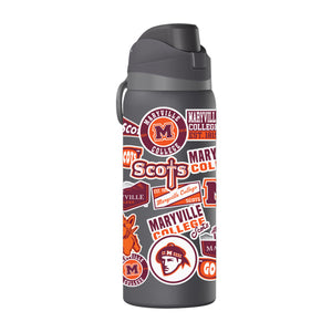 HydraPeak 32 oz Oasis Water Bottle | Gray Matter