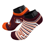 Mix & Match 2 PK | Maroon/Orange