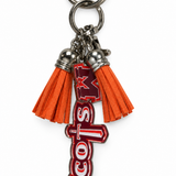 Bag Charm Key Tag | Orange