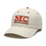 The Game Bar Hat | White / Orange