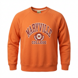 Vintage Fleece Raglan Crewneck | Vint Orange