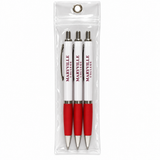 Ion White Pen, 3-Pack | Maroon